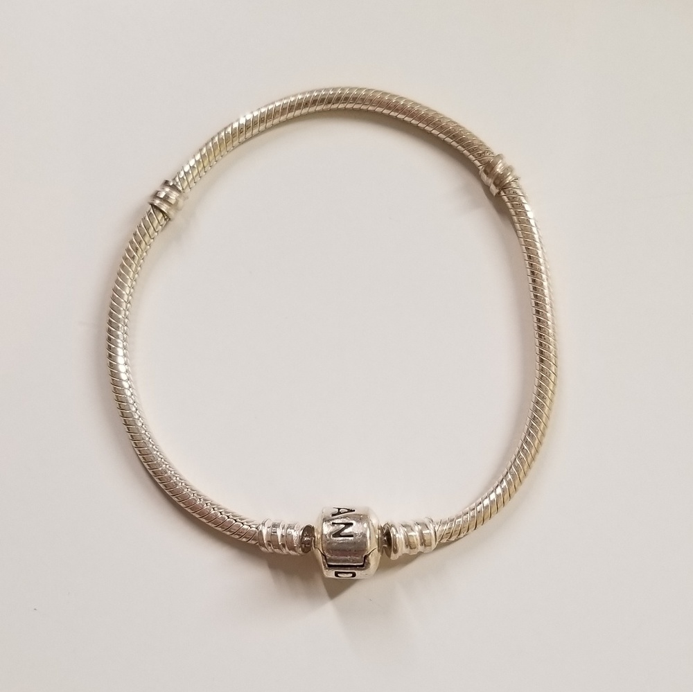 Iconic Silver Pandora Charm Bracelet